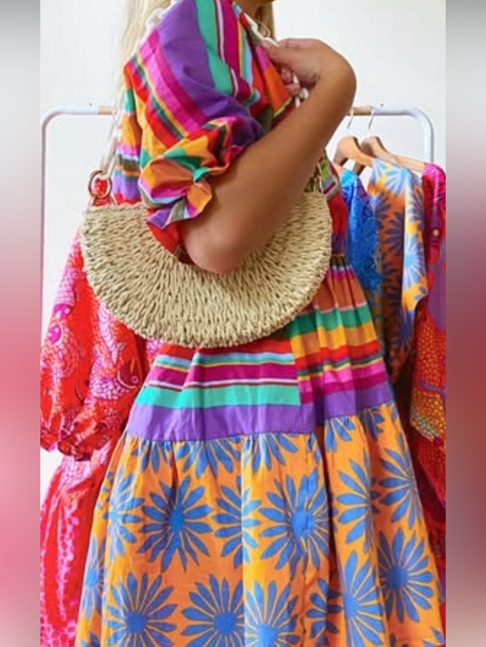 Skylar Scott Designs Charleston Tiered Ruffle Minidress- sample size 6/8